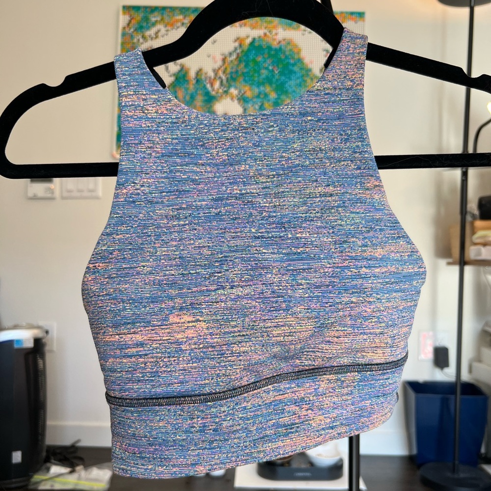 Lululemon Energy Bra High Neck Long Line